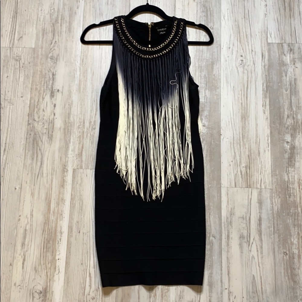 Bandage fringe dress